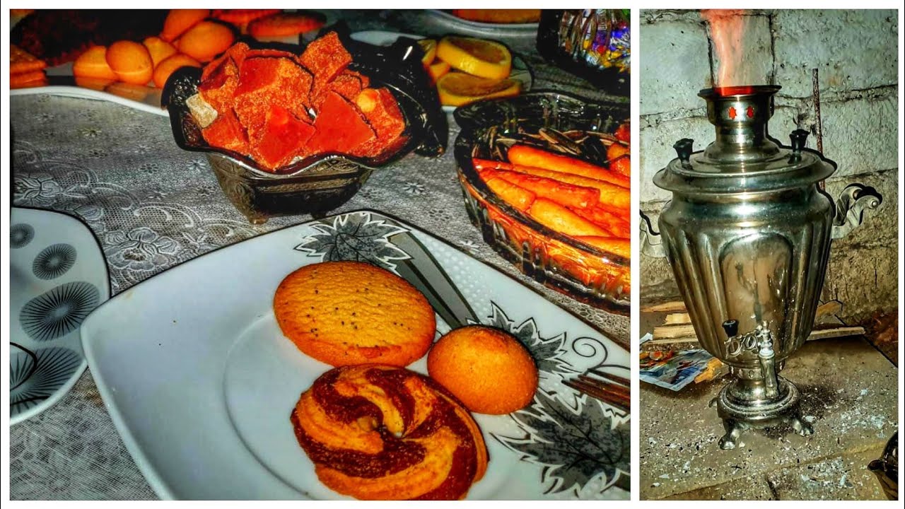 Samovar Çayı | Şəhərdə Kənd Həyatı | Жизнь в деревне | Country life ...