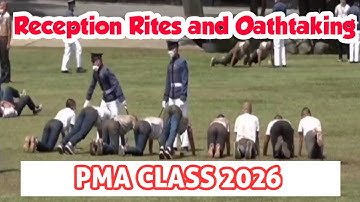 PMA RECEPTION RITES AND OATHTAKING | CLASS 2026 | PMA 101