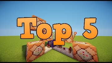 Minecraft Top 5 Useless Command Block Contraptions