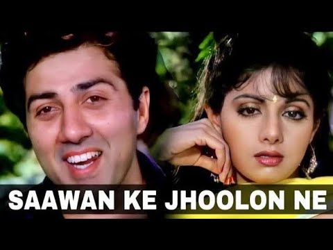 Savan Ke Jhulon Ne Full Song Lakshmi Kant Pyarelal Mohammad Aziz Sunny Deol Sridevi Nigahen