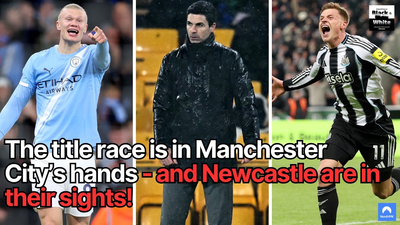 WARNING! Arsenal struggles mean the title is in Man City's hands - and Newcastle are next up!