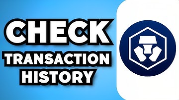 How To Check Transaction History On Crypto.com (2024 Guide)