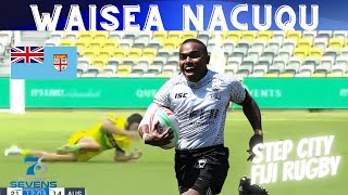 WAISEA NACUQU dirty step city action for Fiji Rugby 7s | OCEANIA SEVENS | Rugby 7s Olympics