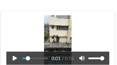 playing firebase storage video in html iframe tag in ionic apps