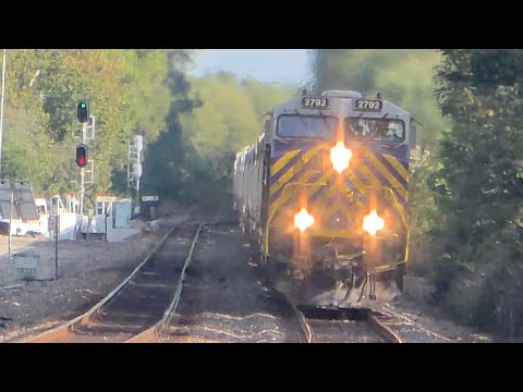 [4K] TRACKSIDE MOMENTS featuring a Mega powered manifest, CN duo, FRESH PAINT, & more!