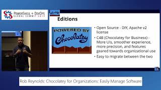 chocolatey for the organizations: easily manage software by rob reynolds