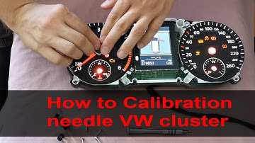 How to Calibration needle VW cluster
