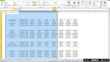 Go to special - Delete blanks by Excel Freak | Video 1
