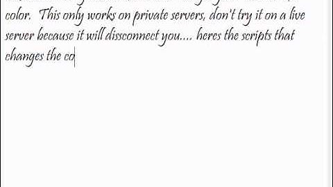 WoW - Script Codes / Other Codes