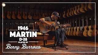 1946 Martin D-28 Played By Benny Burrows Live At Carter Vintage Guitars Nashville, Tn