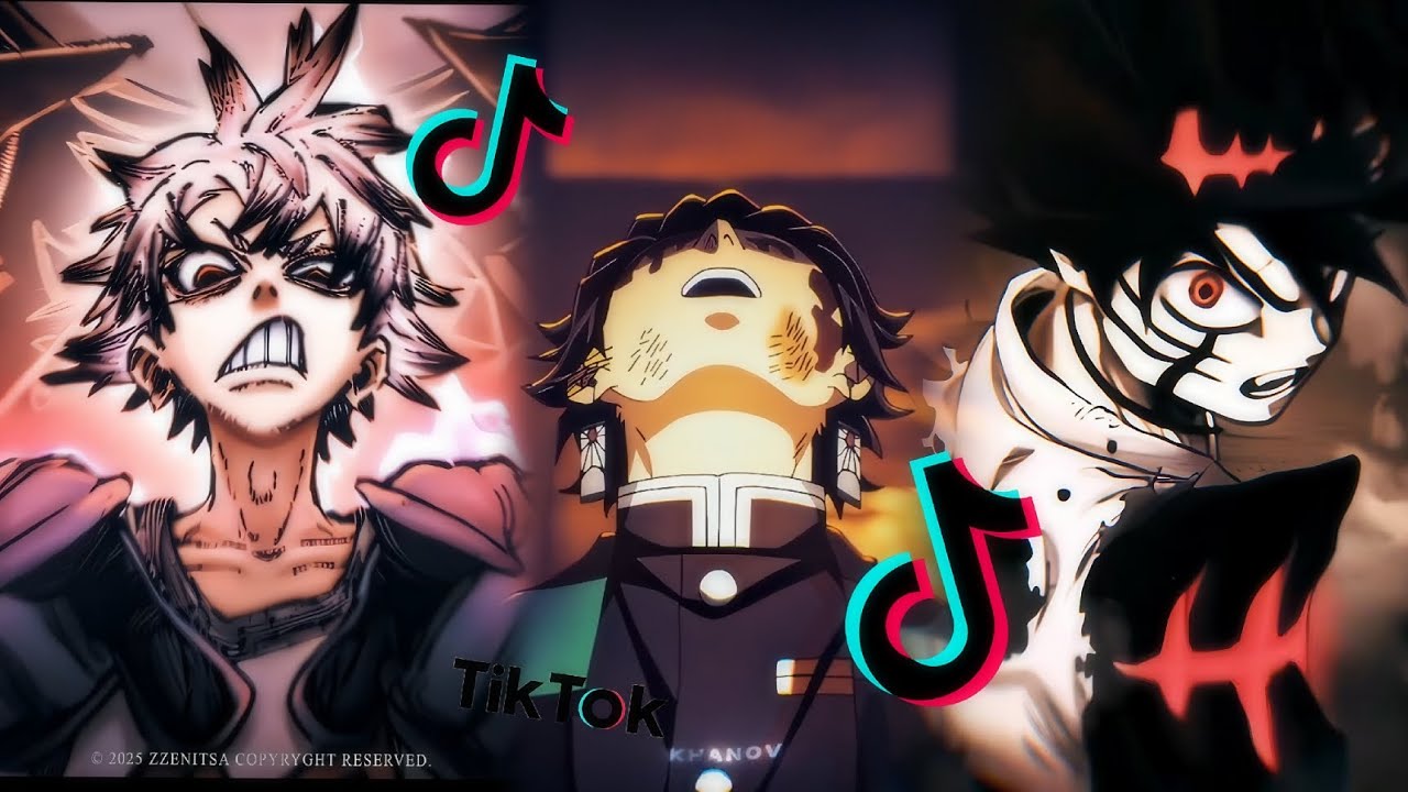 ✨Anime edits, Best Tik Tok Anime Edit for 2025✨
