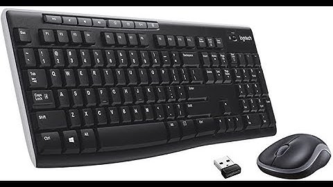 Logitech MK270 Wireless Keyboard & Mouse Unboxing