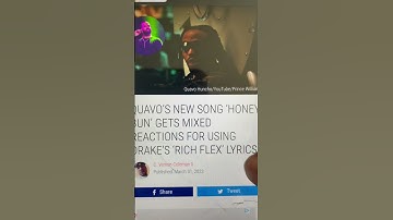 QUAVO’S NEW SONG USED DRAKE’S LYRICS!! #music #rap #celebrity #newyork