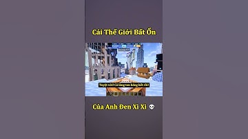 Thế Giới Minecraft Bất Ổn Của Anh Đen Xì Xì Và Cô Thư Ký 🤣 #shorts