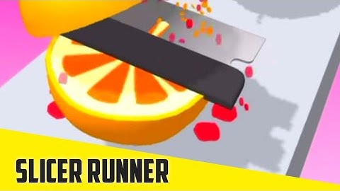 Slicer Runner - Gameplay All Levels android ios