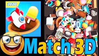 【Match 3D#001】マッチ3Dやってみた！ハマる単純ゲーム実況なし【スマホ無料ゲーム】合わせる3D【人気ランキング】 screenshot 5
