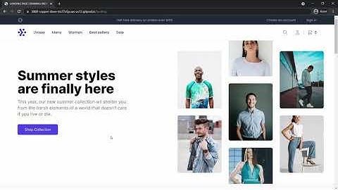 Landing Page using TailwindCSS and NextJs | Bhimraj Yadav