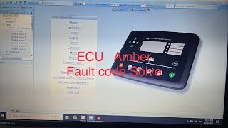 Deepsea Controller ECU Amber fault