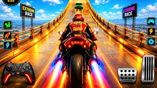 🚨IMPOSSIBLE GT MOTO BIKE RACING 2026 - HARD BIKE RACING STUNTS 3D - ANDROID GAMEPLAY (PART 03) screenshot 4