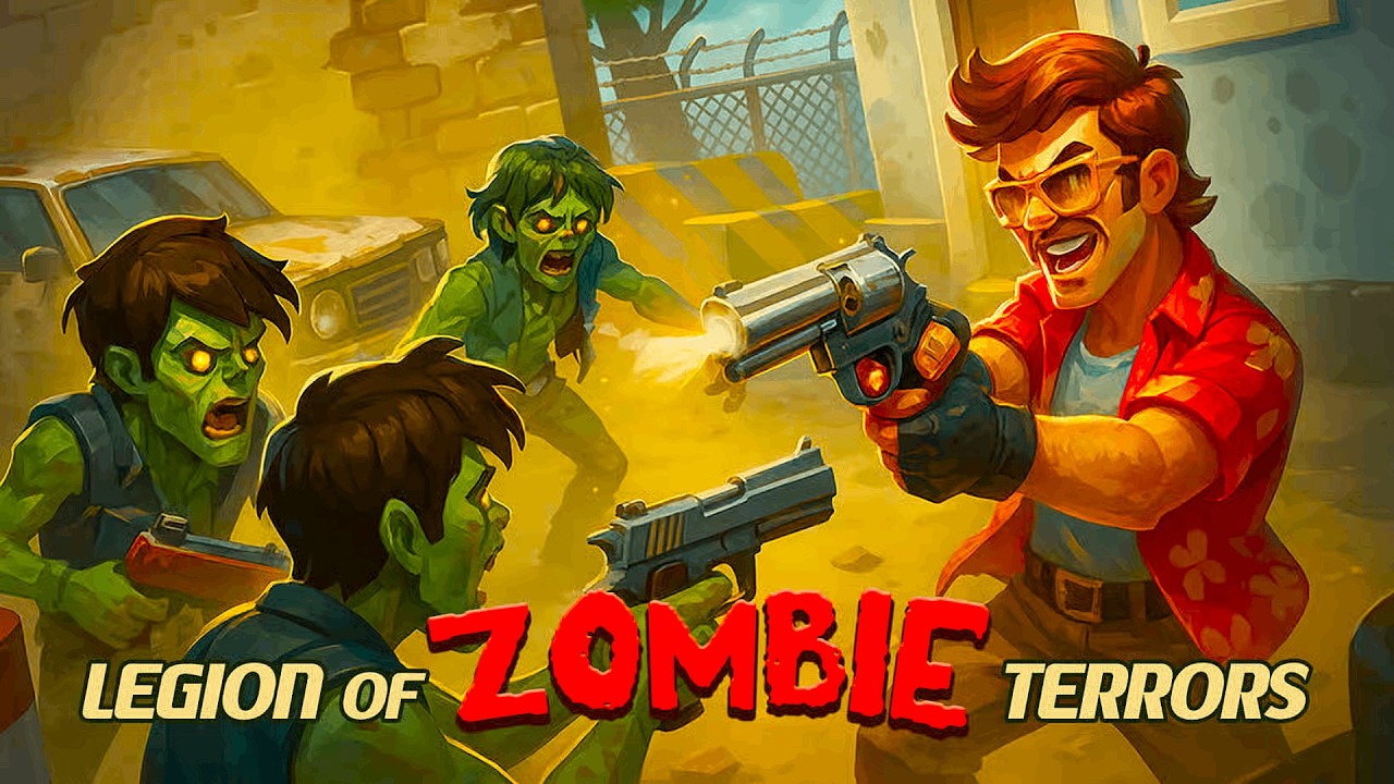 LEGION OF ZOMBIE TERRORS: Survival FPS Gameplay! (CrazyGames) | ZentroPlay