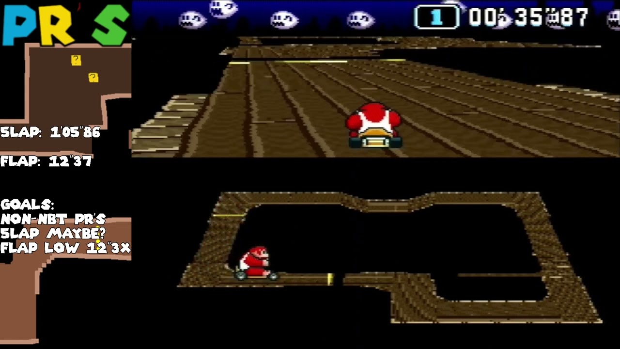 Ghost Valley 1 | 5lap in 1'05"61 | Non-NBT (PAL)