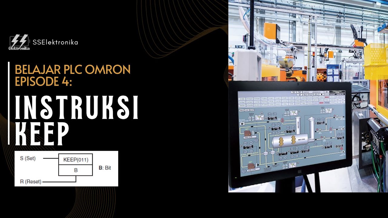 Belajar PLC OMRON : Episode 4 - Instruksi KEEP - YouTube
