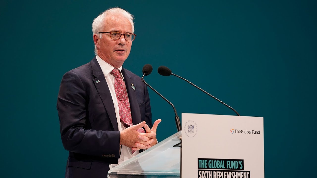 Peter Sands Makes the Case at the Global Fund's Replenishment
