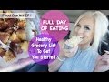 Full Day Of Eating + Healthy Grocery List | Food Diaries Ep 1