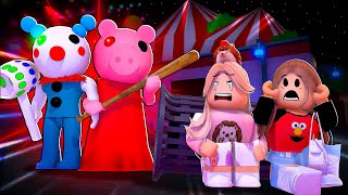 Madison Plays Piggy With Abby On Roblox