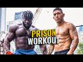 Prison workout with ndo champ body builder vs calisthenics