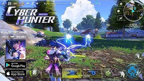 Cyber Hunter Beta Test Gameplay (Netease Games) Mobile Battle Royale (EN)