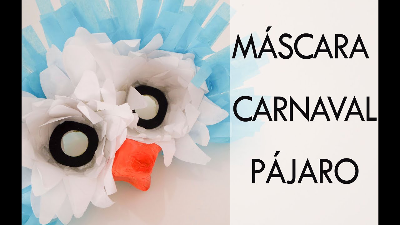 Como hacer máscaras de carnaval