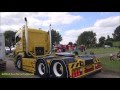 Scania V8 open pipe exhaust sound! - Truck meeting | Nog Harder Lopik 2015