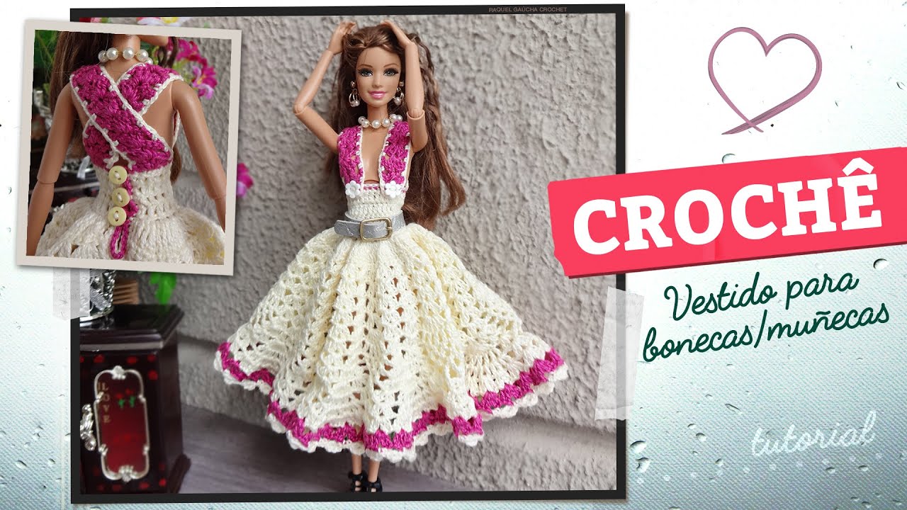 Vestido e sombrinha – Raquel Gaúcha Crochet