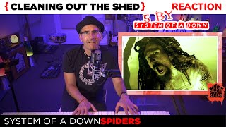 MUSIC TEACHER REACTS | 1998 | 5 BY: System Of A Down "Spiders" | CLEANING OUT THE SHED EP 31