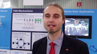 Interview with Florian Frick, ISW, about TSN real time networking technology, at SPS IPC Drives 2017