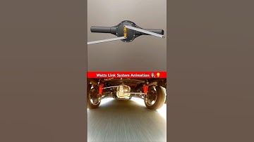 Watts link system 👩‍🔧💡 #engineering #animation #mechanical #3d #cad #automobile 🔥