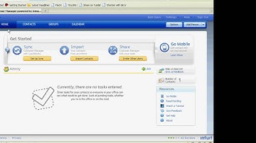 Create Intuit Account, Setup QuickBooks company for Sync