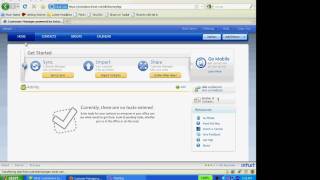 Create Intuit Account, Setup QuickBooks company for Sync