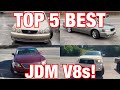 Top 5 BEST SOUNDING JAPANESE V8s!