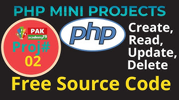 PHP CRUD Tutorial with MySQLi (Create, Read, Update, Delete) with Code