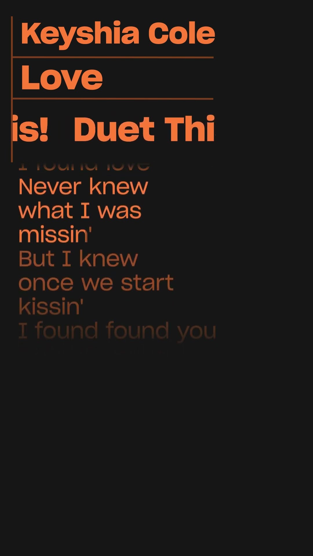 Keyshia Cole - Love (Karaoke Short)  #karaokehits #music #karaoke #Keyshacolelove #love