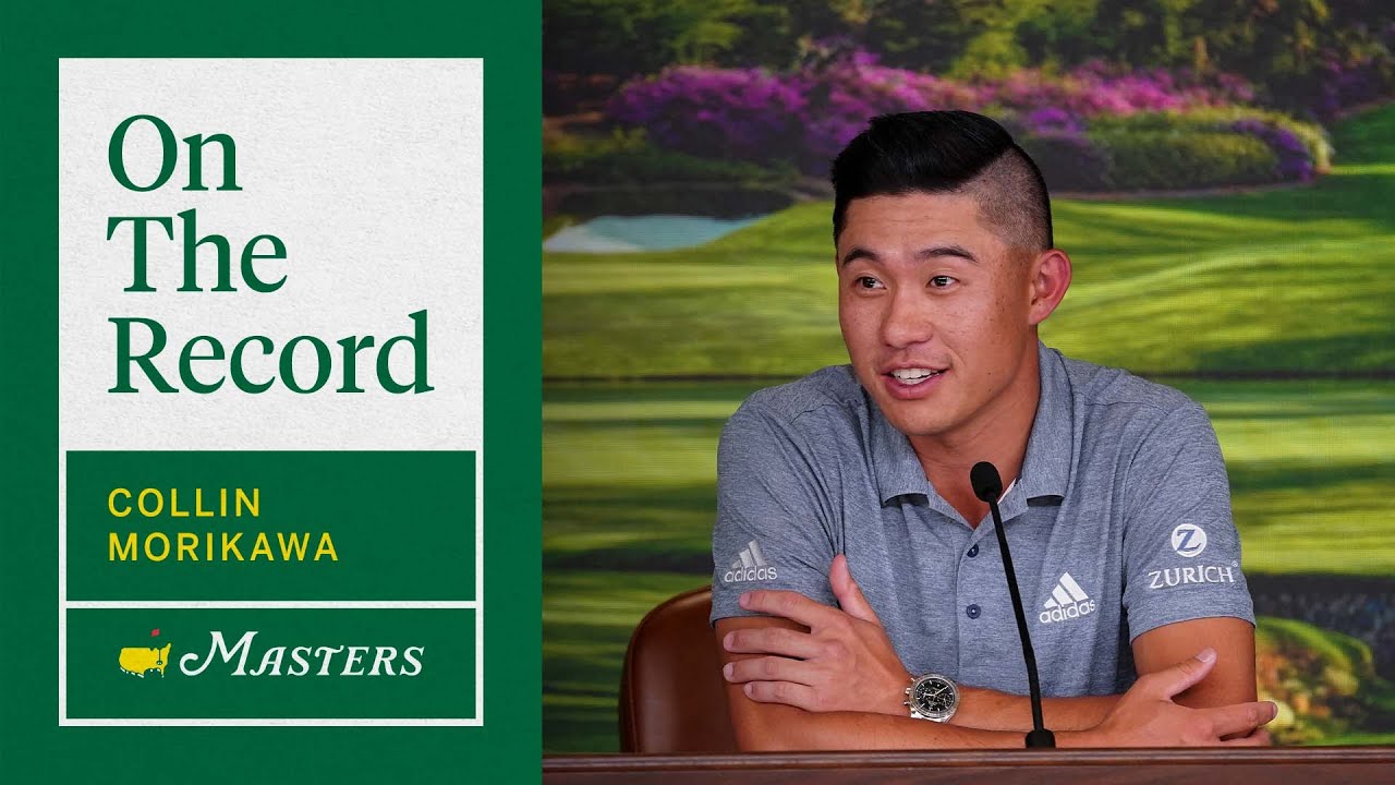 An Iconic Masters Memory Collin Morikawa's Masters Press Conference