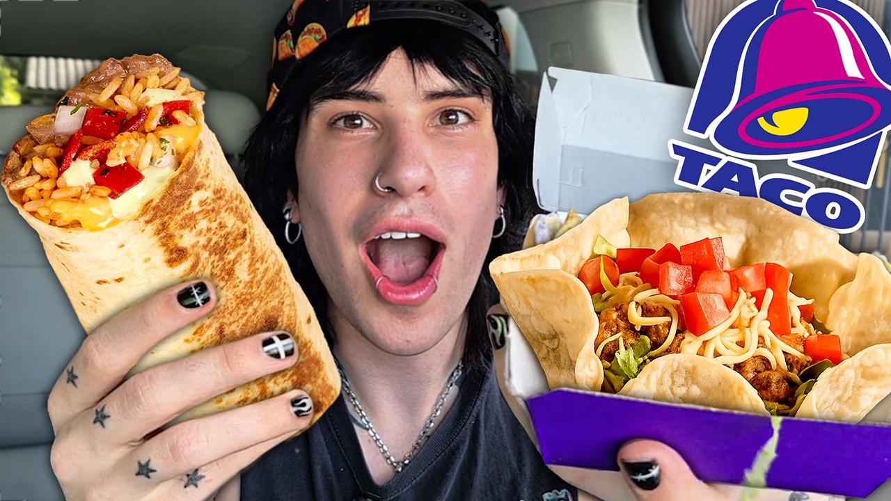 Trying NEW Taco Bell Menu Items!