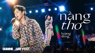 Nàng Thơ - Hoàng Dũng live at #HAYFEST