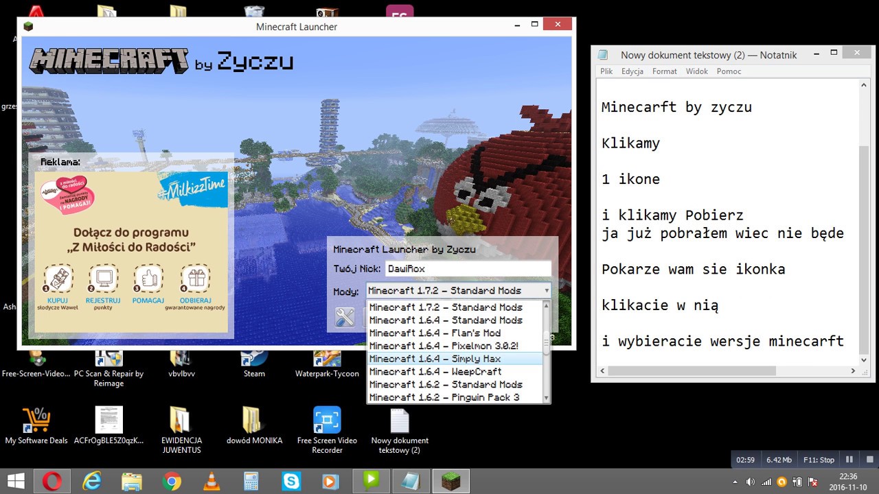 Jak Pobrać Minecraft By Zyczu Na Telefon