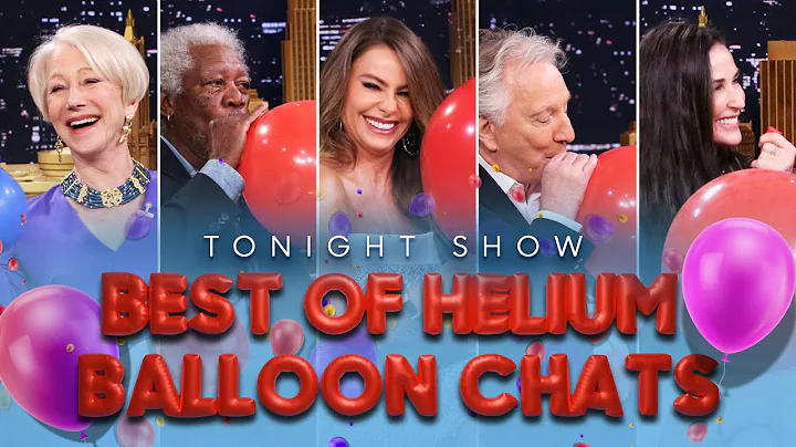 The Best of Helium Balloon Chats | The Tonight Sho...