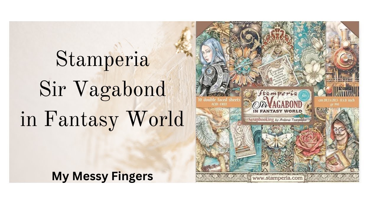 Stamperia Sir Vagabond in Fantasy World - Walk through