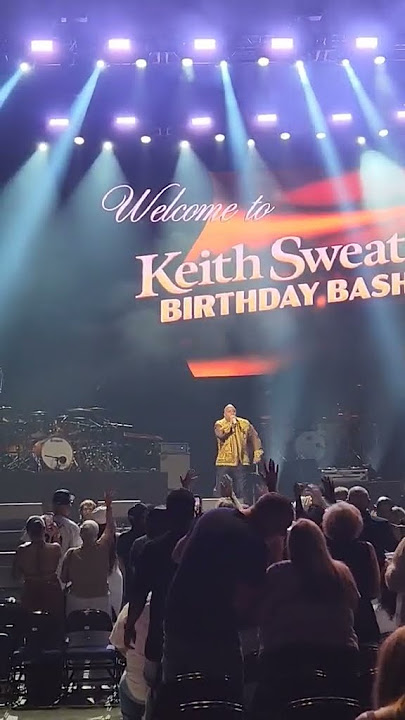 Keith Sweat Concert #concert #singer #rnb #shorts #show #birthdaybash #viral