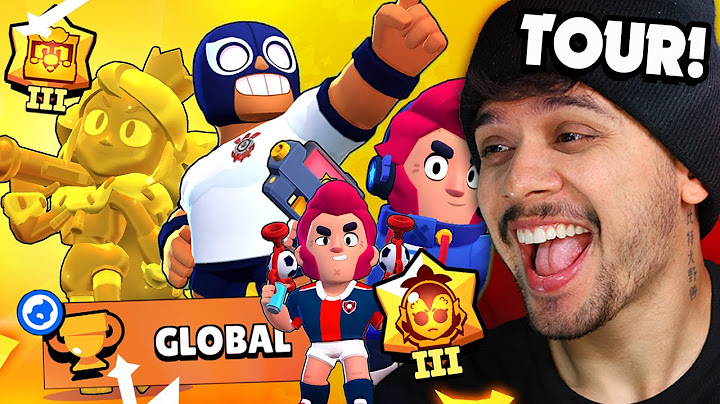 TOUR PELA MINHA CONTA DE 7 ANOS do BRAWL STARS 🥶 *top 1 global, skins raríssimas….